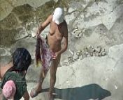 Cute y. nudists on the beach from nudist voyeur