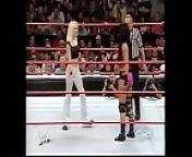 Victoria vs Talia Madison. Sunday Night Heat 2005. from wwe roman reigns vs she