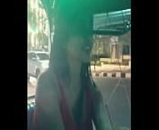 Cute Indian Girl Cleavage in Auto from girls cleavage
