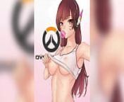 Overwatch compilation from dva nude