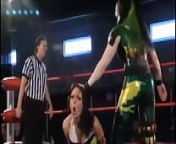 Allie (Cherry Bomb) Low Blow from wrestling girls low blow