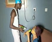 Madam Julie needs it raw from her houseboy while husband was on business trip in Abuja from african madam fat cute seduce destitute painter
