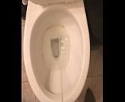 Pissing In Toilet after frustrating day from hobby hot sex
