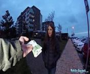 Public Agent Sexy shy Russian babe fucked by a stranger from fake for money