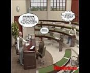 FIRST TIME GAY FUCK ON EXAM 3D Gay Cartoon Animated Comics from comic gay