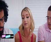 Swap - Marvelous Teen Girlfriends Swap Their Nerdy Looking Stepbros And Swallow Their Cum from sis xxx leone villa