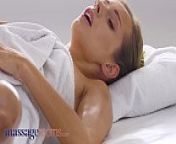 Massage Rooms Big naturals brunette Sofia Lee lesbian orgasms with Kinuski from sofia wylie