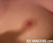 Dump a hot load of cum right on my tits JOI from joi handjob tiktok
