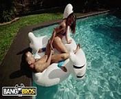 BANGBROS - PAWG Charley Hart Getting Fucked On A Swan Floaty from pool float