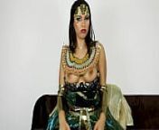 The Halloween party with my step sister gets rough from cleopatra