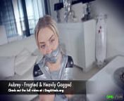 Aubrey - Heavily Frogtied & Heavily Gagged bit.ly/3LivgbM from restricted