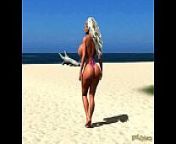 Dailymotion - Babs on the Beach - a Art et Cr&eacute;ation video from vip zona 3d art