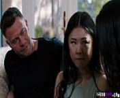 Kimmy Kimm and Seth Gamble leads Charlene through Lulu Chu first kinky experience and she enjoys it from sex scene charlene choi