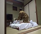 Seducing a Waitress Who Came to Lay Out a Futon at a Hot Spring Inn and Had Sex With Her! The Whole Thing Was Secretly Caught on Camera in the Room! from came for japanese massage and this is what happened