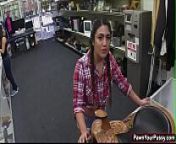 Lexie Banderas banged in the pawnshop from lexie