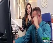Adorable Teen and Stepdaddys Cock's at Office: FamilyStroke from brooke monk jerk