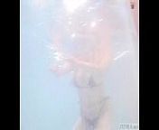 Subtitled Japanese huge breasts wife skinny dipping titjob from big tits pop out