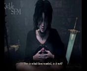 Demon's Souls Maiden In Black Deleted Cutscene SFM from dark soul