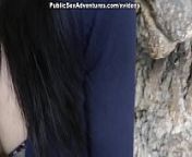Nasty chick sucks in the park from public park sex