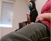Pervert doctor puts a hidden camera in his waiting room, this muslim slut will be caught red-handed with empty French ball from doctor naresh sex xxx vide