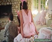 Petite teen chick fucks with her bunny costumed stepuncle from naturist family events family nudismxxxxx janda sex
