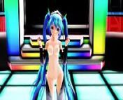 Tda Hatsune Miku Append [Fire Ball] xD from nani nudes
