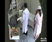 レディースクリニック検診隠し撮り No.1 20歳巨乳女子大生サヤカ from voyeur doctor put hidden cam in his exam room