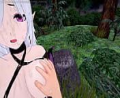Hentai ASMR: The forest wants to take care of me to get all the semen out of me (part 2 / 6). from silver hair machine fuck 3d ahegao
