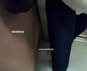 My Wife Let Older Unknown Man to Touch her Pussy Lips Over her Spandex Leggings in Subway from bus train touch sex new video wapactors puja sax video sex indian
