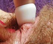 Extreme close up big clit orgasm intense clitoris stimulation HD POV squirting pussy from clitoris