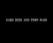 Hard boss and porn maid trailer from home maid sex with boss