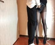 【素人】女上司と仕事中にホテルで密会。玄関入って即スーツのままSEXしました。 from 【ais wallenstein】【hentai 3d】【danmachi】