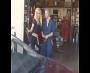 Sophie Evans Gives Her Mechanic an Upskirt Getting Him Horny for Anal from london evans upskirt