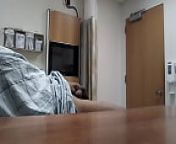 Jerking off at the doctor from dick flashing