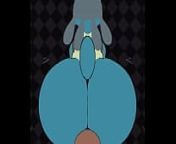 Lucario x Lopunny - BB from pokemon heanti x