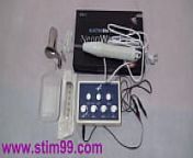 Double Electro and Saline Nipples, Stimming Pussy and Tits from injection tits