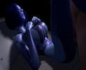 Sex with Cortana on the Bed | Halo 3D Porn Parody from 3d the on