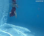 Finlands best Mimi Cica underwater nude swimming from mimi chocrobotty nude