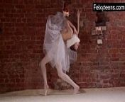 Ksyuha likes to perform from natural tits ksyuha zavituha doing nude gymnastics