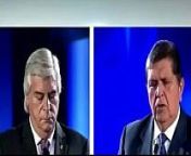 Popy Olivera le dice sus verrdades a Alan Garc&iacute;a en el Debate Presidencial 2016 from debate