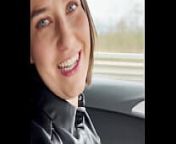 he really wants to get sucked in the car, so I stop to swallow his sperm from thai couple stop the car and fuck me here public fuck cum gets a creampie