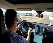 Driving a Tesla in LA (Youtube) from tesla