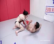 Lydia Black vs Bently Layne - With Anal Sex On The Line from busty evolved fights creampie