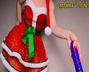 PAWG Upskirt Slowly Rides Big Ribbed Dildo Santa's helper with a Big Ass is here to congratulate You from upskirt persephone pink pawg dontslutshame booty ass clapping from bangladesi public video watch gif