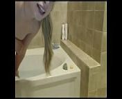 Blonde slut taking shower live webcam from gorgeous goth camgirl showers