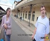 HUNT4K. Hunter meets girl on station and lures to his house for sex from czech hunter couple