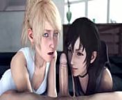 「Teamwork Makes the Dream Work」by lazyprocrastinator [Final Fantasy SFM Porn] (Audio by EvilAudio) from demon nox amisha pypornsnap 3d incest porn