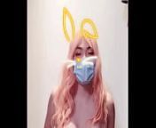 Shemale in a court corset masturbating by Selena from 上海ts伪娘志玲