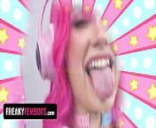 Freaky Fembots - Cute Gamergirl Sexbot Jazmin Luv Gets Her Pussy Drilled But Keeps Playing from alsha xxx xxx luv yhu alisha xxx alisha 2410