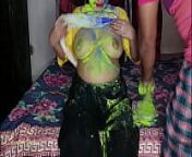 Indian Couple Best Holi Fucks from www 1985 xxx indian holy